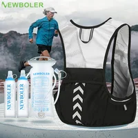 Ultra Light Backpack Running Backpack 5L Running Hydration Backpack Hiking Marathon Running Bag 2L Water Bag 500ML Water Botte 1