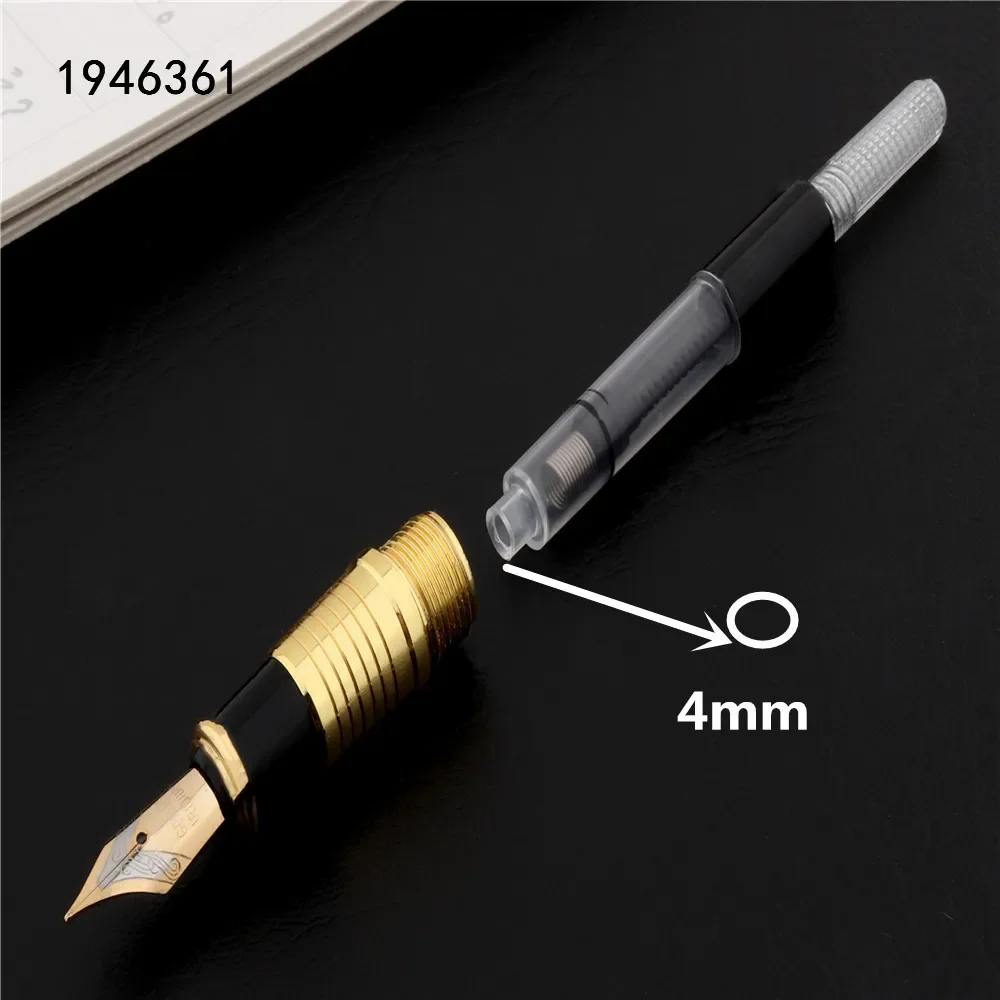 Fountain Pen 530 Golden carving Mahogany Business office School student office Supplies Ink pen