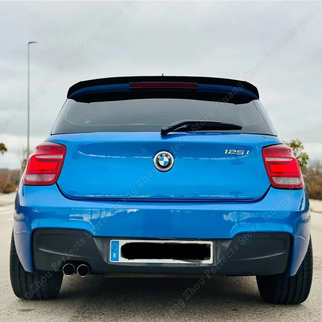 Becquet Aileron Arrière Pour BMW Série 1 F20/F21 (2011-2018) - Look Carbone, Aérodynamisme, Décoration Style Sportif