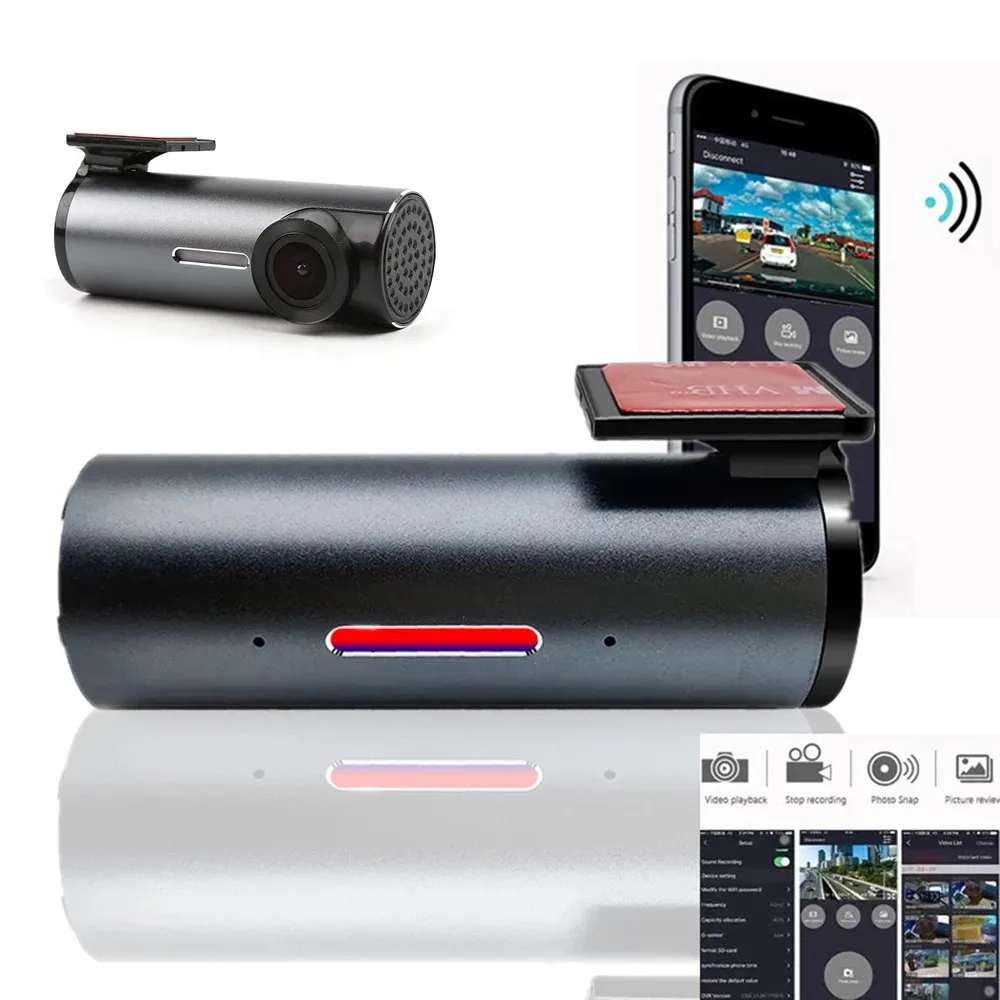 USB Wifi 1080P Dash cam for Car DVR Black Box 1080P 360 Degree Dash Cam APP Control Video DashCam Car Camera Driving Recorder USB Wifi 1080P Dash cam for Car DVR Black Box 1080P 360 Degree Dash Cam APP Control Video DashCam Car Camera Driving Recorder