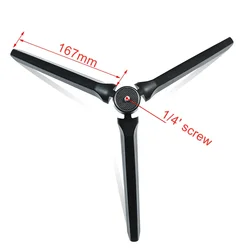 Universal Tripod Stand & Camera Handle Grip (Black)