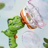 Bubble Blower ABS Bubble Blower Toy Cartoon Entertainment  Fashion Dinosaur Fan Bubble Machine 1