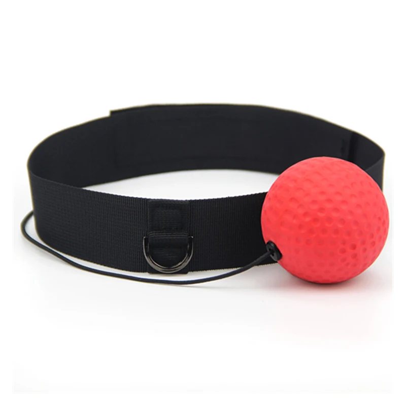 Boxing Reflex Ball Head-mounted PU Punch Ball MMA Sanda Training Hand Eye Reaction Gym Sandbag Muay Thai Boxeo Fitness Equipment | FR