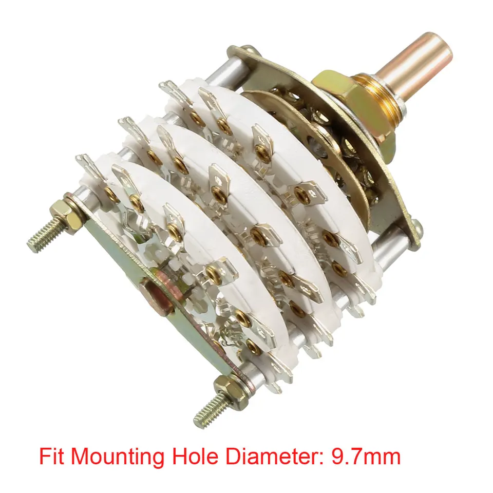 Industrial Switch Rotation Rotary Encoder Bourns ST6 Rotary Switch – 6 Position, 360° Continuous ...
