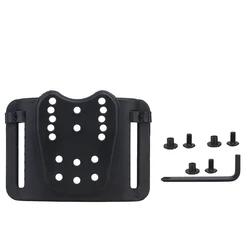 Universal Holster Belt Loop with Quick Pull Adapter (Black color)