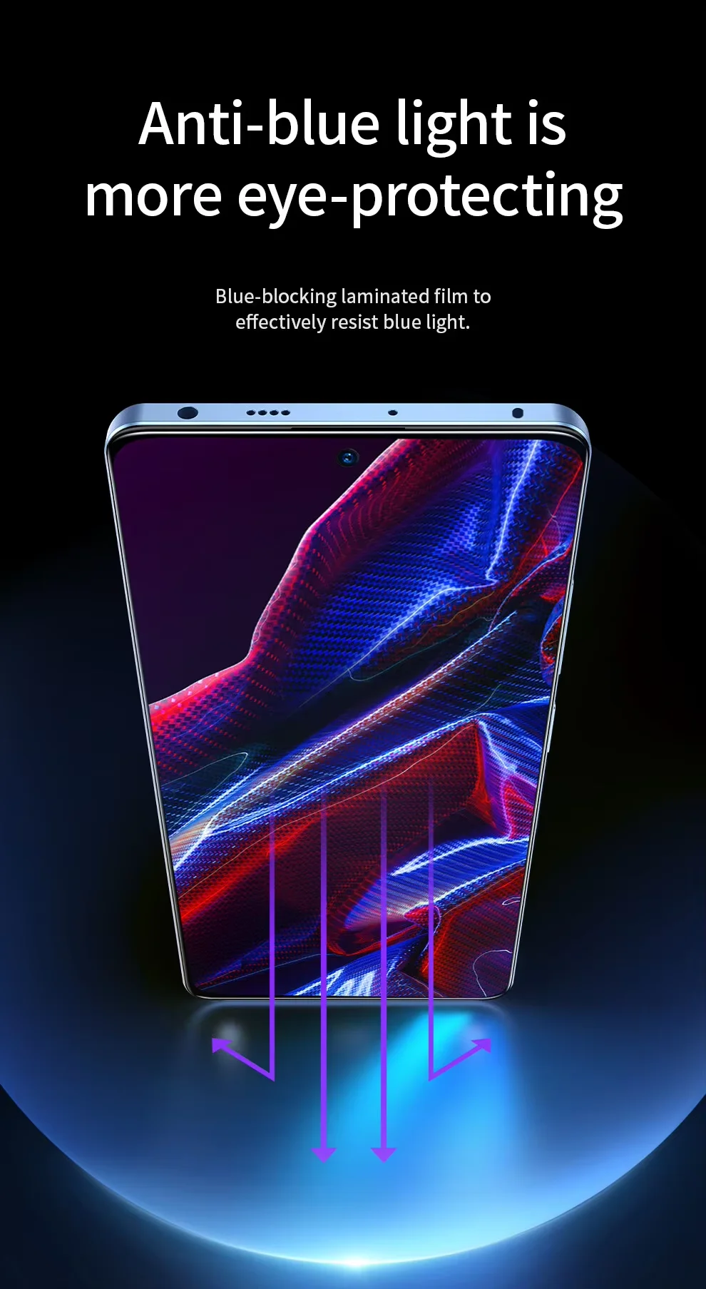 SmartDevil Displayschutzfolie für Xiaomi 14T 13T Pro Redmi K60 Ultra, vollständige Abdeckung, gehärtete Glasfolie, klare Privatsphäre für Redmi K70 – Detail 2