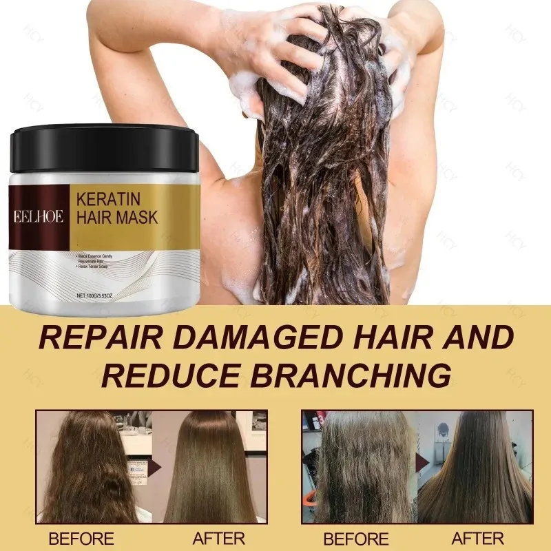 

Miracle Hair Mask Anti Loss Dandruff Scalp Dry Frizz Damaged Repair Split End Treatment Scalp Smoothing Frizzy Thicker Hair Care
