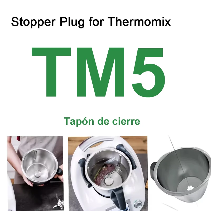 Description Picture 2 of itemMain Pot Stopper Plug for Thermomix TM5 Slow Cooker Blade Hole Sealing Cap Boiled Water