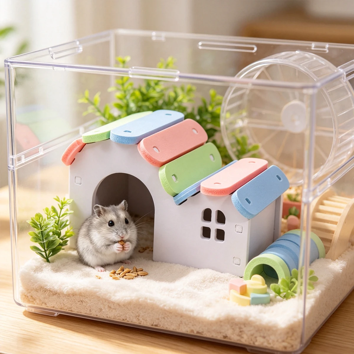Large Hamster & Small Pet Hideout 4