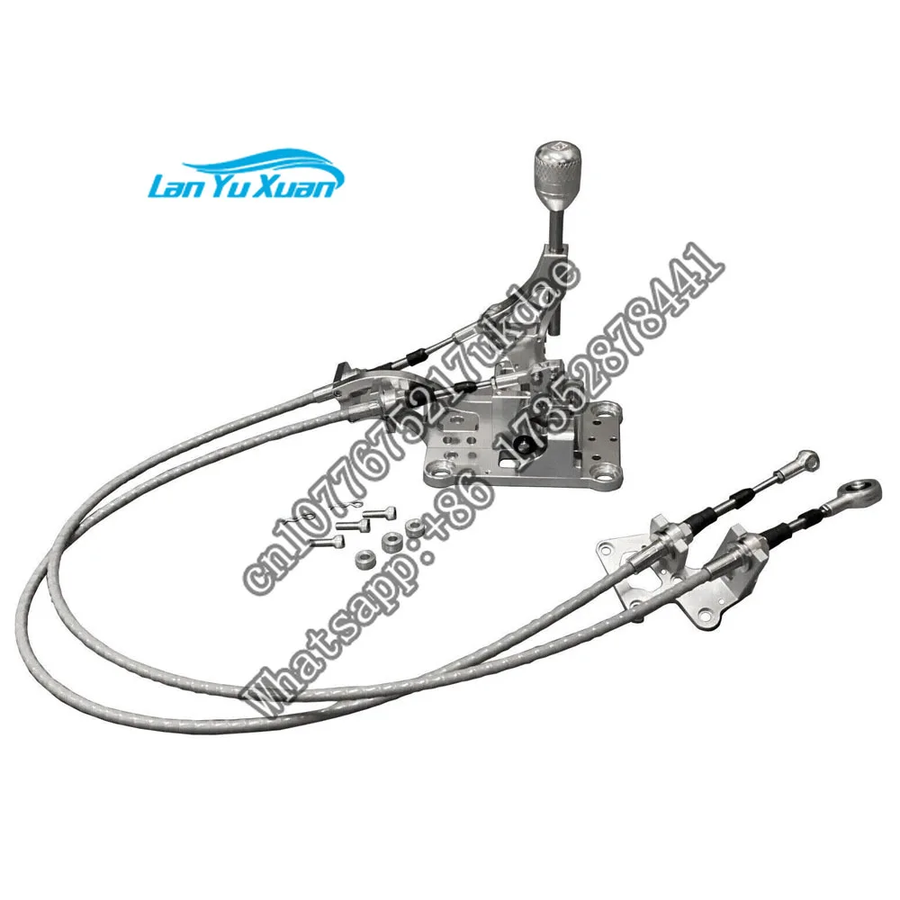 

Billet RSX Shifter Box & Shifter Cables & Transmission Bracket For K20 K24 K-Series Swap Civic CRX