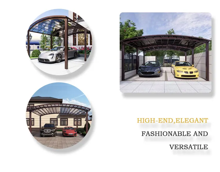 Canopy Tent Modern Custom Parking Shed Sunshade Awning Patio Pergola Aluminum Al