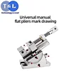 Universal Precision Flat Pliers 360 Degrees Rotation Adjustable Angle Sine Tilting Vice Grinder Manual Force Precision CNC Tools 5