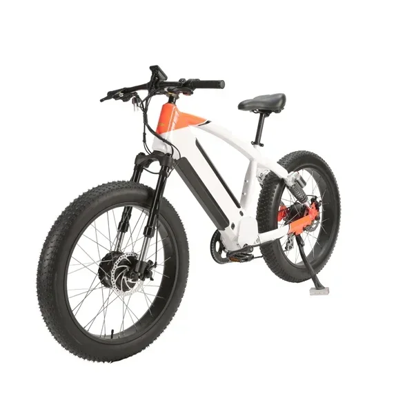 24 year New 1000W Motor Off-road Electric Bicycle 48V 30AH Battery Hydraulic Brake Thumb Throttle 26 Inch All Terrain Tires