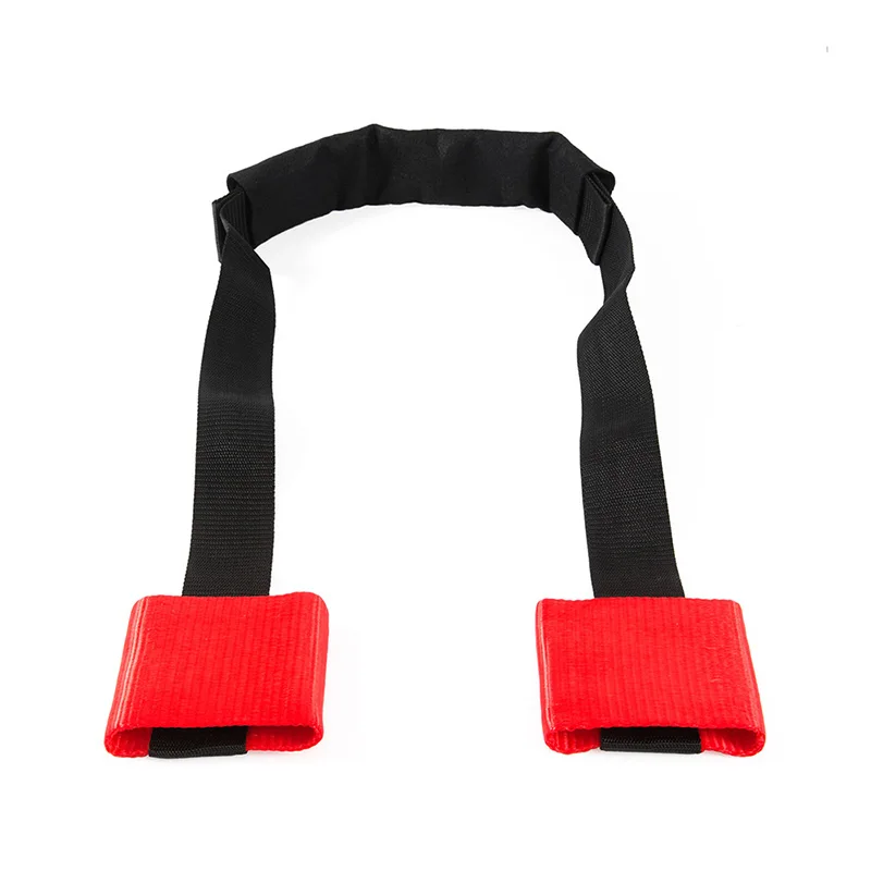 Universal Motorcycle Handlebar Transport Tie-Down Strap - Durable Nylon Webbing Accessory