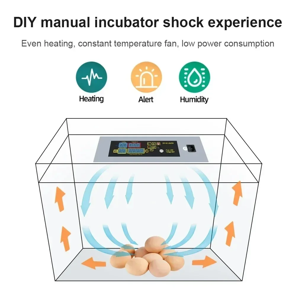 Egg Hatching Incubator DIY Incubator Mini incubateur Controller Set DIY Egg with Temperature Control Chicken HTMC-5 egg incubator