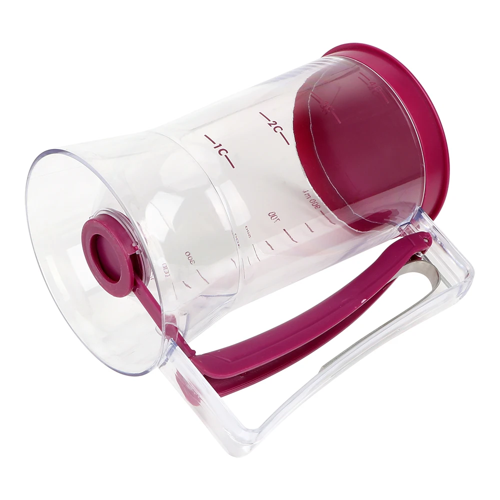 900ML Cake Dough Batter Dispenser Baking Tool Cupcake Funnel Batter Dispenser Valve Measuring Cup Kitchen Tool Accessories New