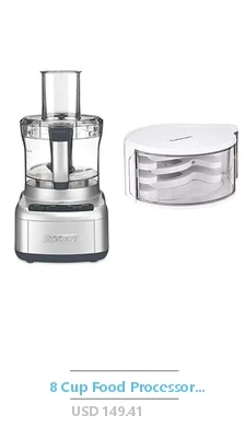 Food Processor, 1.8L 15 Speed Multifunction Blender, Delicate and Uniform for Meat (US Plug 110V) Portable 4500W Blender w⁄ 6 Stainless Steel Blades 15 Speed Food