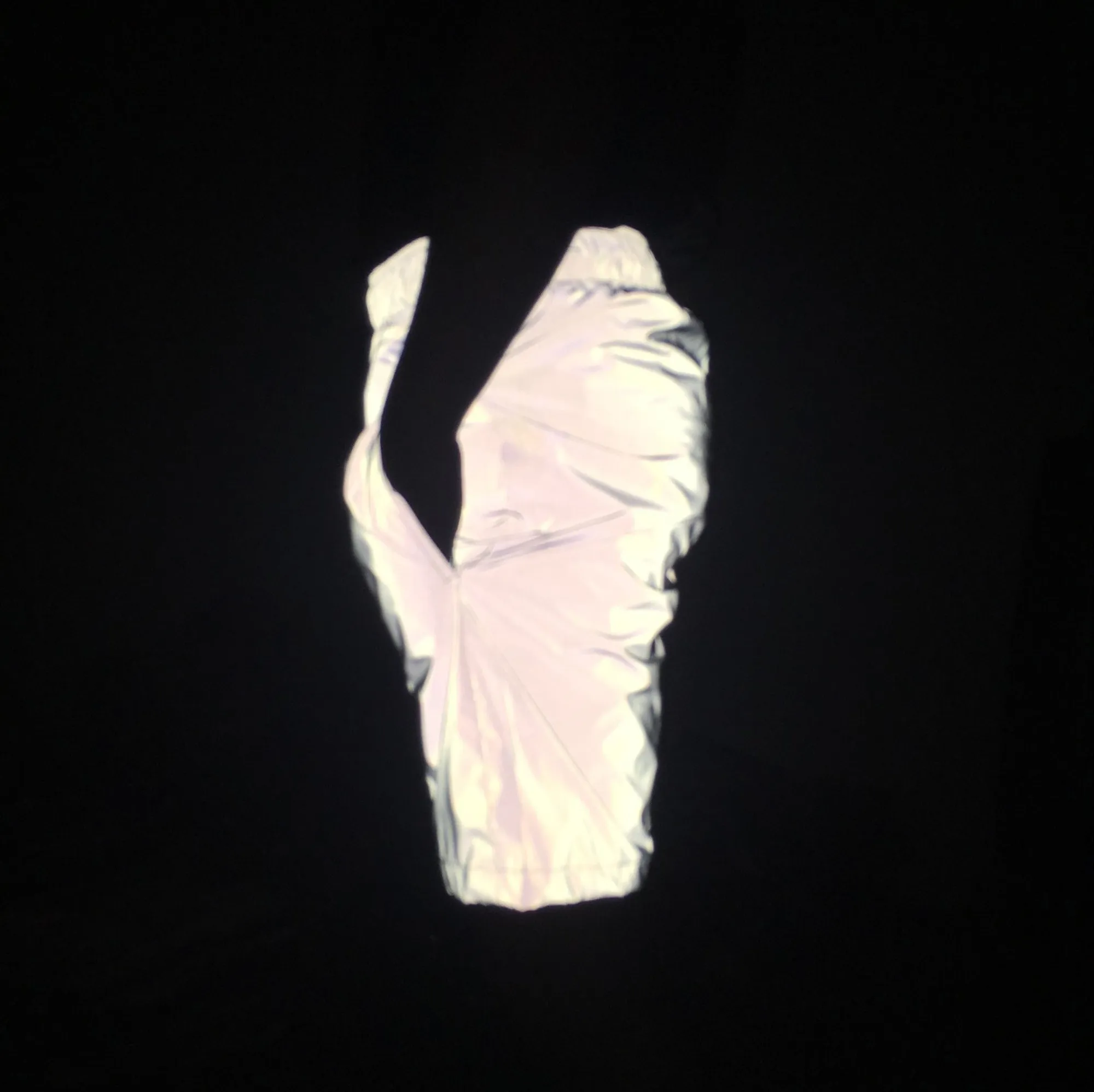 White Reflective Board Shorts 2
