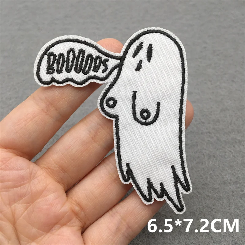 30 teile/los Katze Pfote Stickerei Patches Cartoon Eisen auf Patches Applique für Kleidung Streifen Patches Aufkleber DIY Dekoration – Detail 9