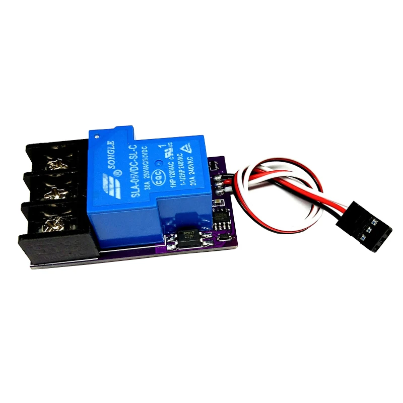 1PCS 5V 30A K130A สวิทช์อิเล็กทรอนิกส์ PWM รีเลย์โมดูล 1CH สัญญาณอินพุต Power ON-OFF Controller สําหรับ Drone เครื่องบินรุ่น Receiver