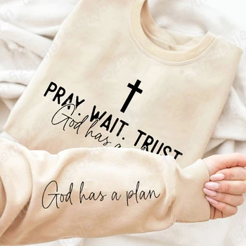 Women’s Oversized Long Sleeve Inspirational Pullover 1
