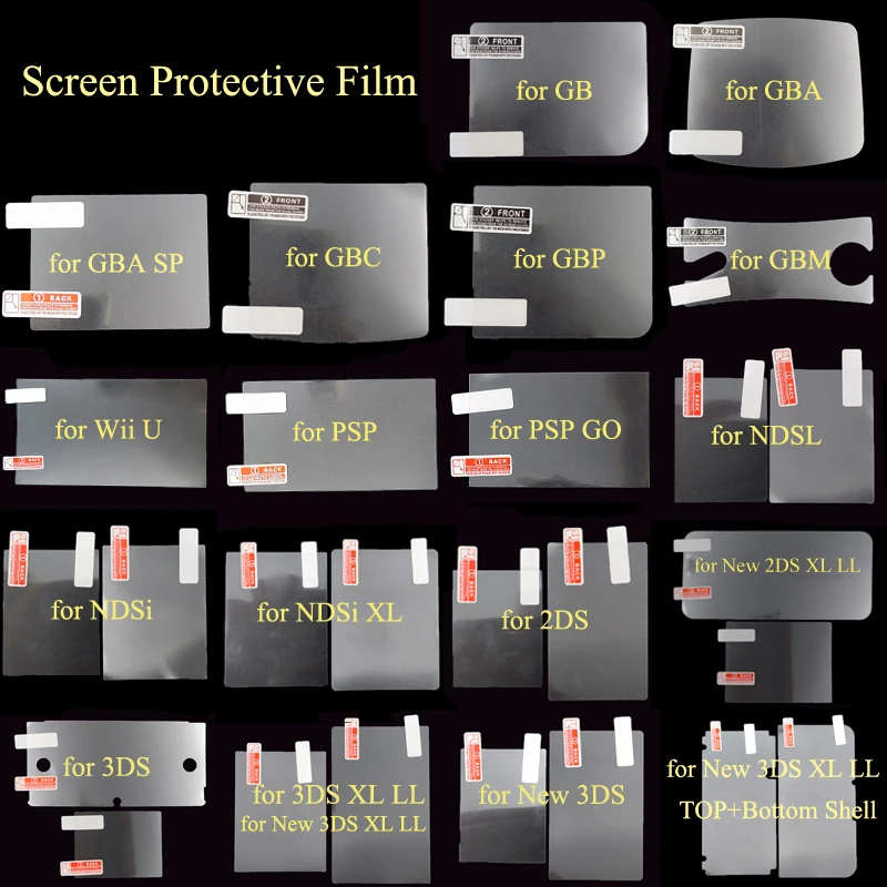 Ultra Clear Screen Protector Film for Sony PSP GO - Transparent Guard 1-10 Pack
