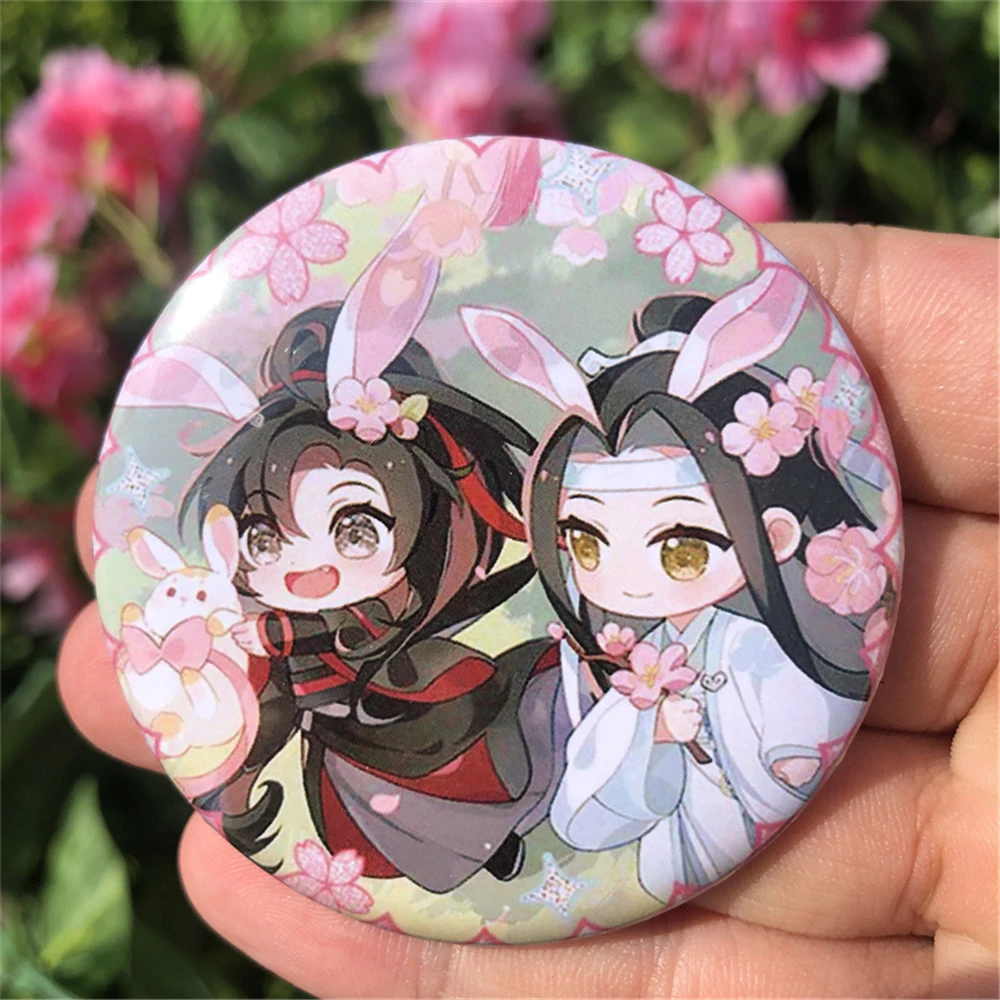 5 Grandmaster Of Demonic Cultivation Abzeichen - Anime Figur Pins 58mm