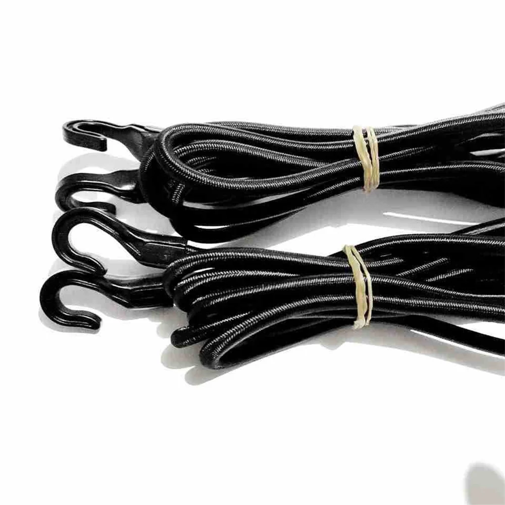 Bike Luggage Carrier Rope 10KG Loading Elastic Band Cargo Racks Tied Rubber Straps Rope/Suitcase Band With Hooks Cargo Straps Luggage Strap Cargo Tie Down Strap Tie Down Straps Lashing Strap Bungee Straps Elastic Binding Rope Bungee Cord Hooks