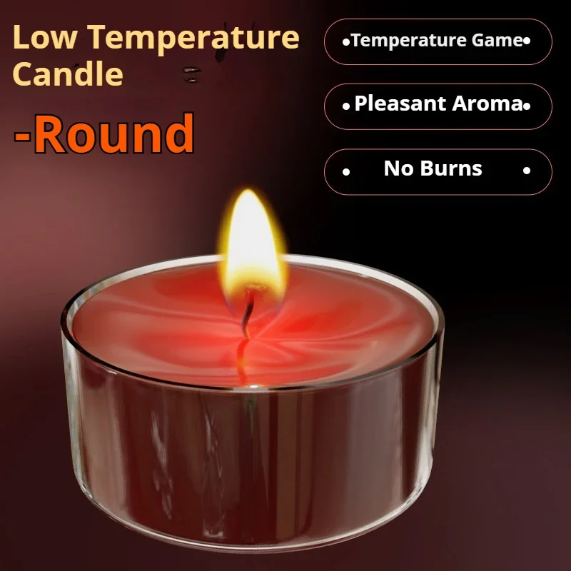 Low Temperature Sex Candles BDSM Low Heat Massage Candles Romantic Passion Play Wax for Adult Erotic SM Dols Toys