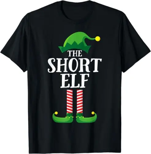 

Short Elf Matching Family Group Christmas Party T-Shirt