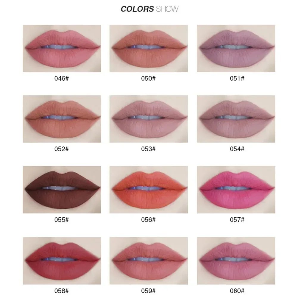 6Colors/Set Lip Liner Sexy Lips Pencil Matte Soft Lipstick Pencil Matt Nude Lipsliner Pen Beauty Makeup Tool Cosmetics