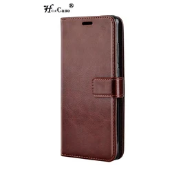 Premium Flip Leather Phone Case - Stylish Protection - Redmi Note9 (Brown)