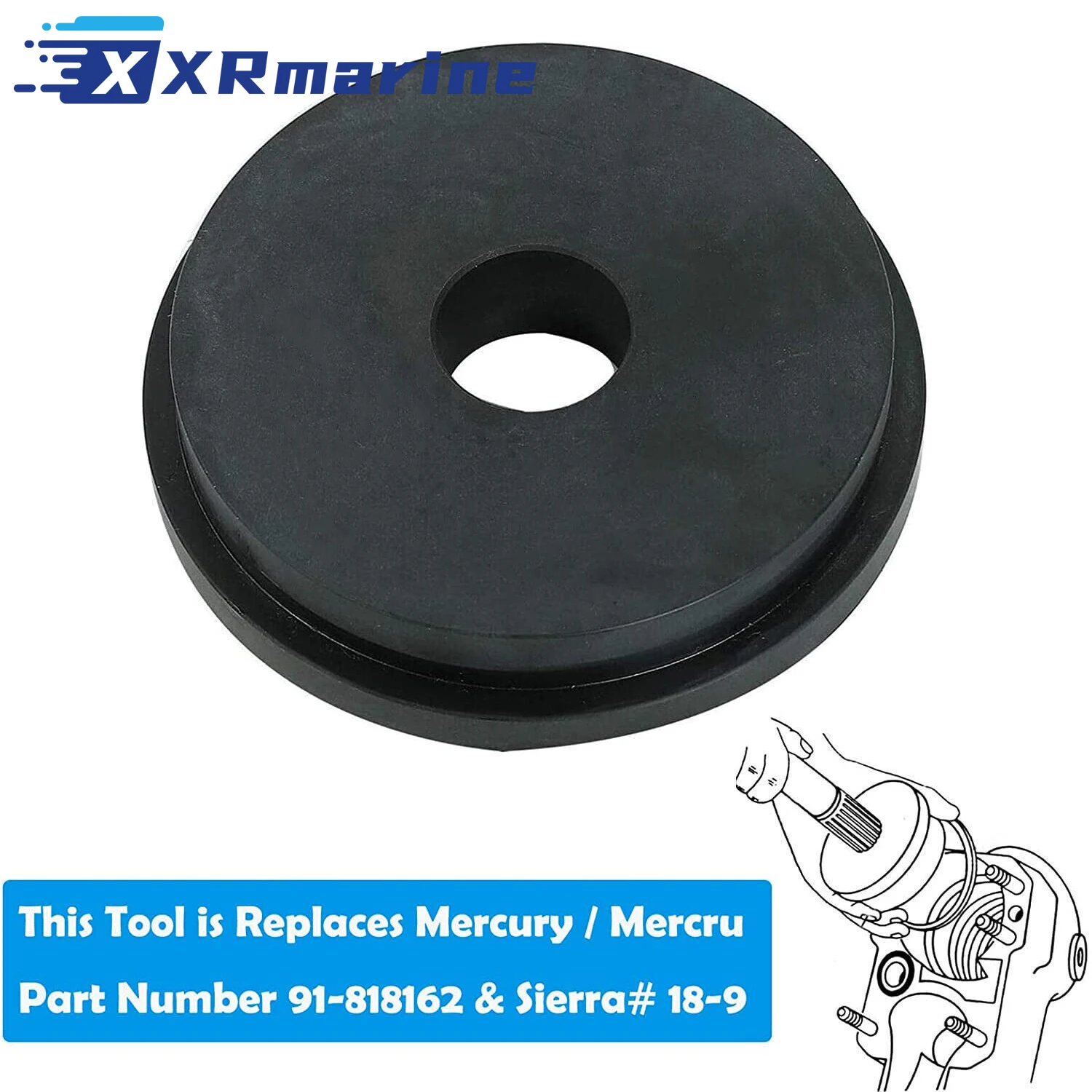 Bellow Retainer Ring Install Tool Alpha One Gen Two Bravo Replaces Mercruiser 91-818162