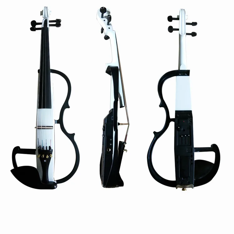 4/4 All handmade electronic violin Maple solid wood Electric violin Stringed Instrument