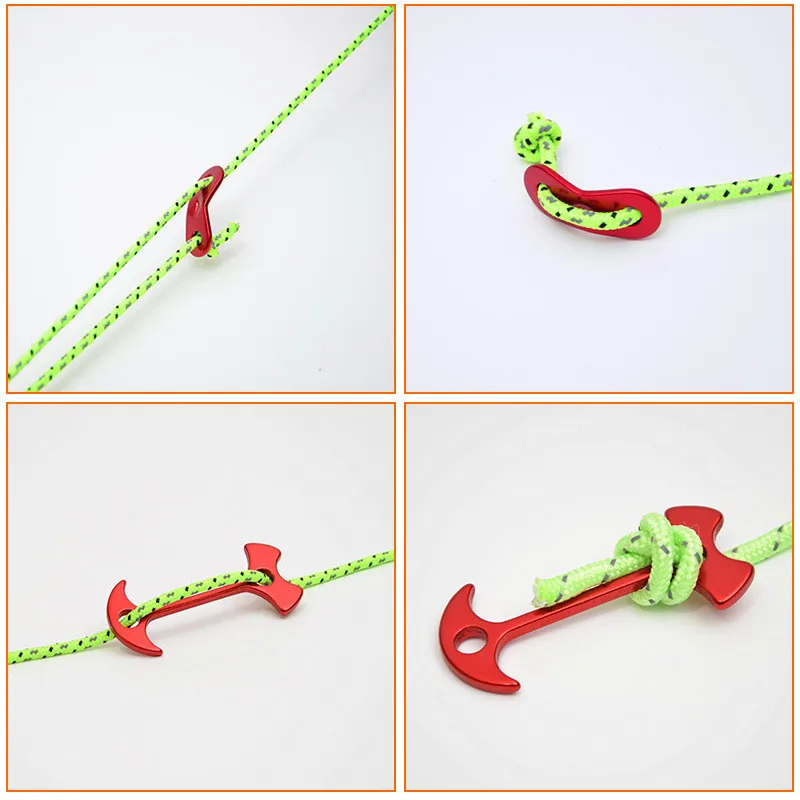 Outdoor Tent Ropes Camping Tent Accessories 10 Meters 2.5mm Reflective Guyline Camping Tent Rope Runners Guy Line Cord Outdoor Sports Camping Hiking Tent