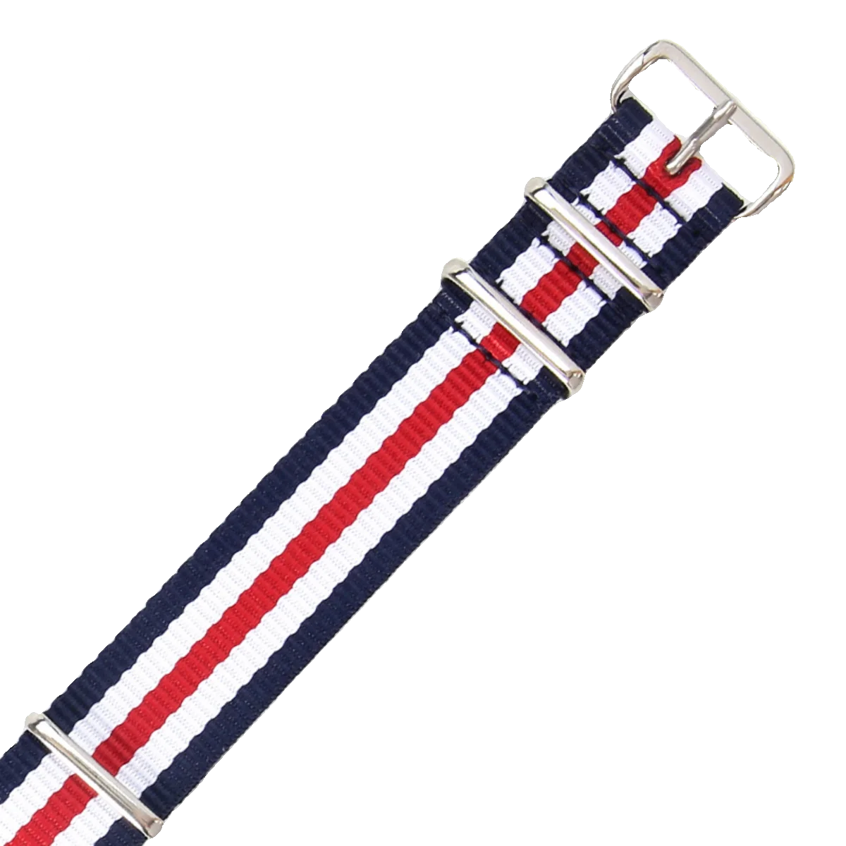 Elastic Waterproof Nylon Watch Strap - Durable and Stylish Replacement Band (18, 20, 22mm)