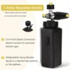 Large Capacity High Pressure Foam Gun Pot 1000ml Foam Gun Pot Adjustable Spray Shape Efficient Cleaning Portable Car Wash Tools 1