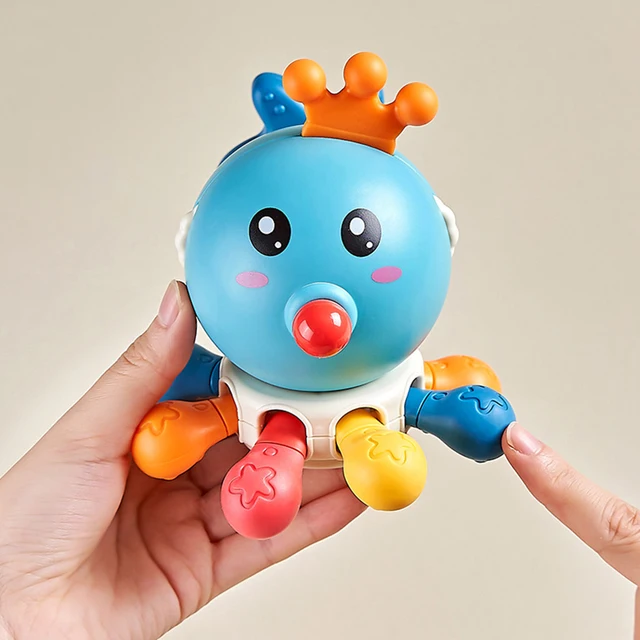 Baby Rotatable Octopus Toy Finger 5