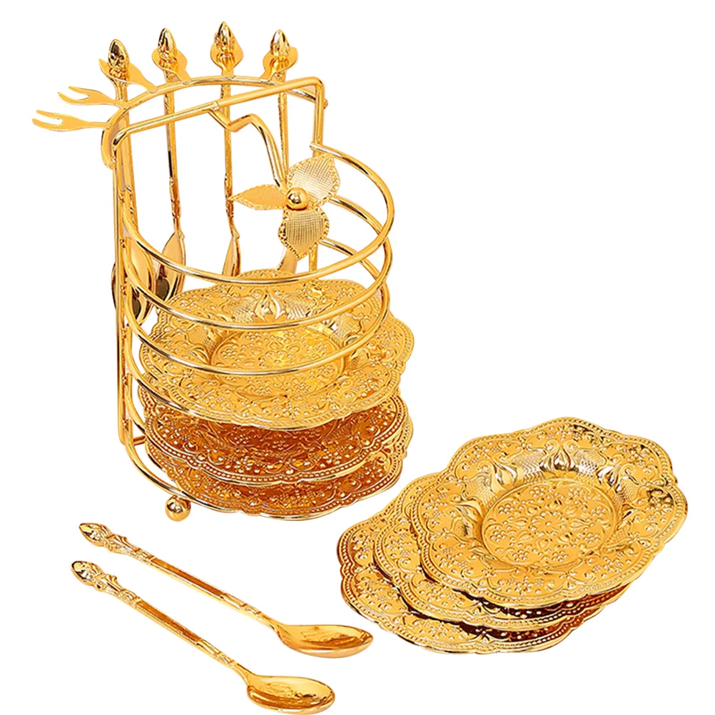 

Fruit Plate Paper Cups Candy Table Containers Cupcake Tier Stand Tea Party Supplies Treat Stands for Dessert Iron