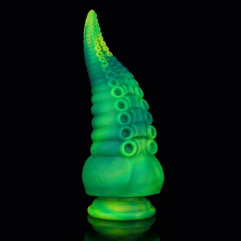 Soft Silicone Octopus Tentacle Dildo Huge Animal Dildo Monster Dildo Colorful Anal Butt Plug Toys Adult Sex Toy for Women 5
