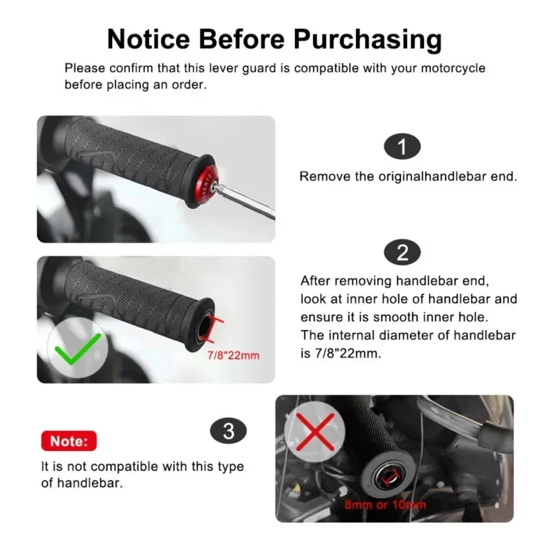 Motorcycle Handlebar Lever Hand Guard Protector