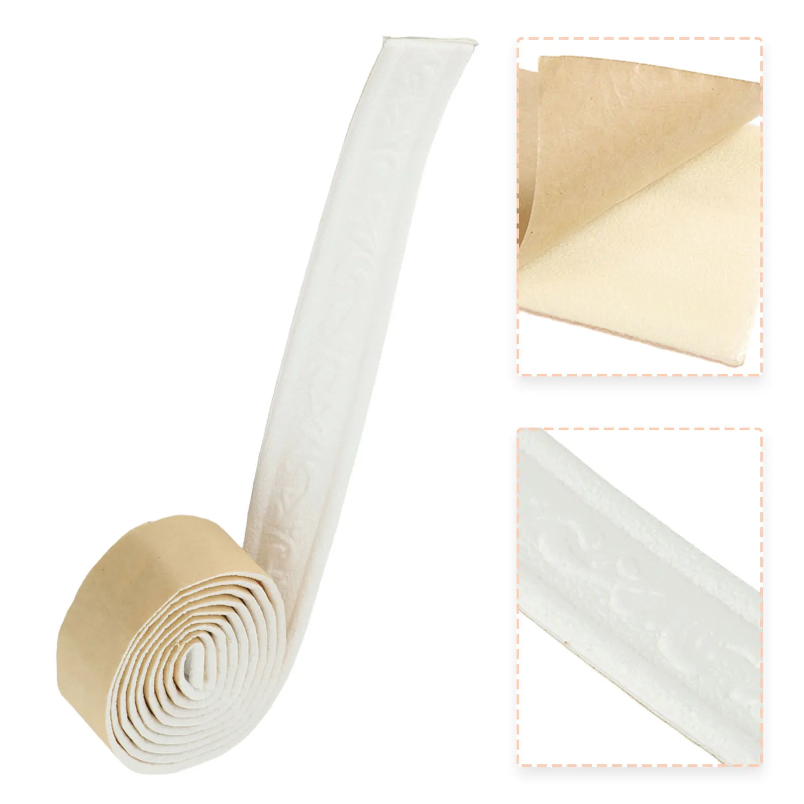 

Skirting Border Wall Trim Line Protection Strip Three-dimensional Waist Line Wall Sticker 1pcs 2.3m*4cm Brand New