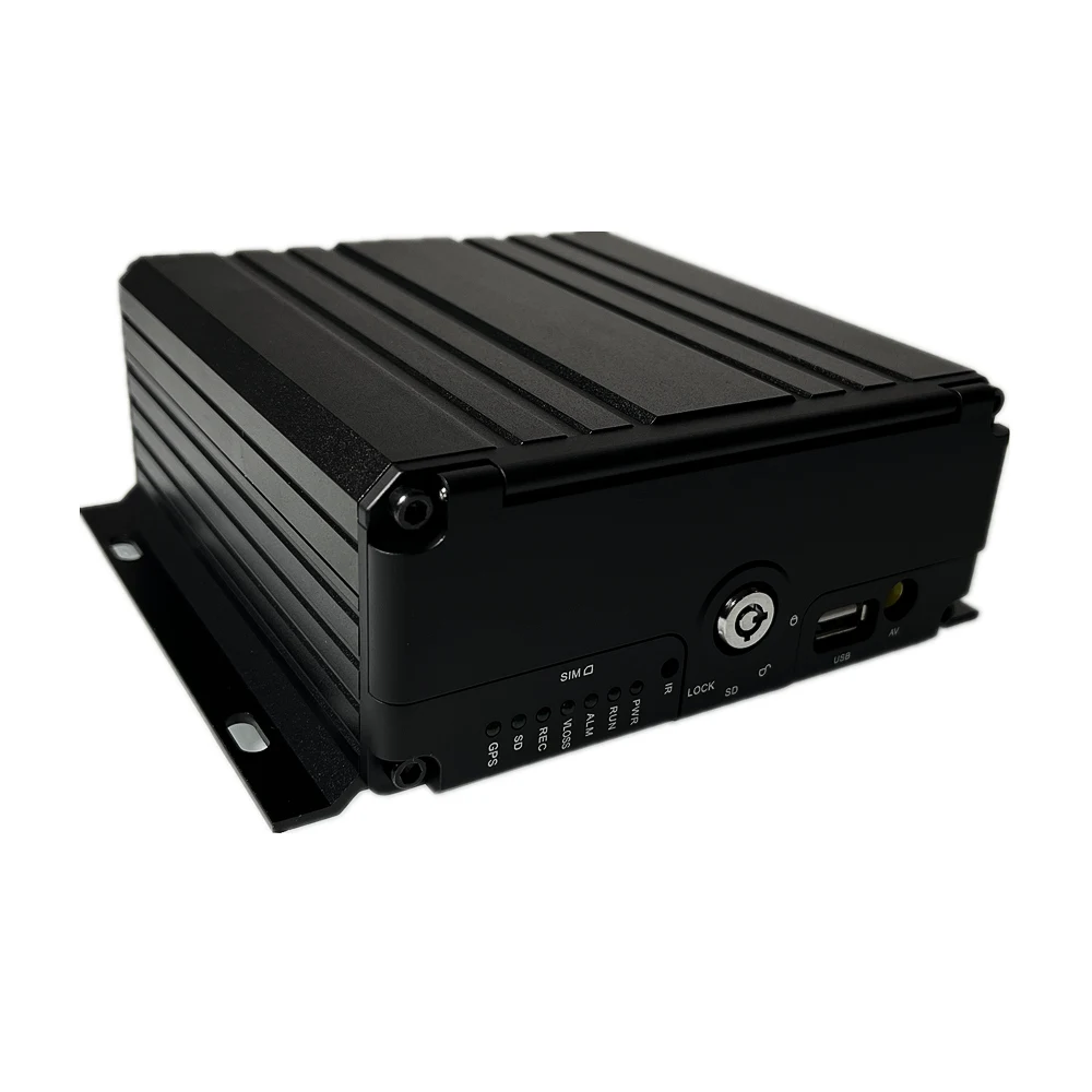 H.265 스마트 NVR 4채널 MDVR 4G GPS 와이파이 옵션 차량 버스 트럭 MNVR