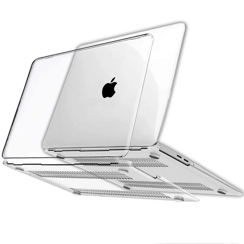 Étui transparent pour ordinateur portable Macbook Neo 2026 Air 13.6 M4 15 M3, coque rigide pour Mac Book Pro 13 16 M1 M2 14, accessoires