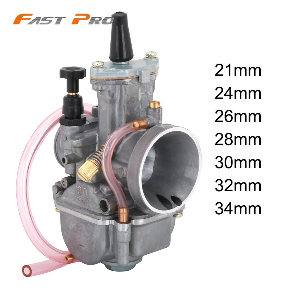 Carburador de motocicleta Keihin Koso OKO, 21, 24, 26, 28, 30, 32, 34mm, con Power Jet para carreras, Motocross|Carburador| AliExpress