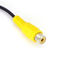 1/2PCS RCA To 2.5mm AV Converter Cable Car Rear View Reverse Parking Camera Car Navigation Video GPS Camera Conversion Cable - Image 3