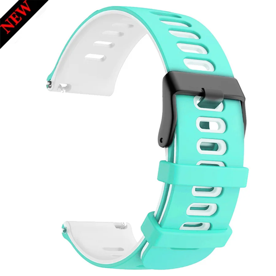 Versatile Rubber Watch Strap - 20mm/22mm Replacement Band