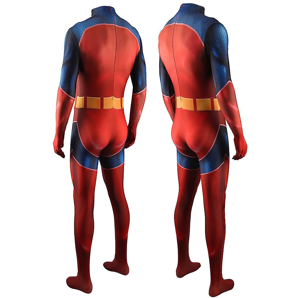 Marvel-Inspired Gladiator (Kallark) Spandex Bodysuit Cosplay Costume for Adults