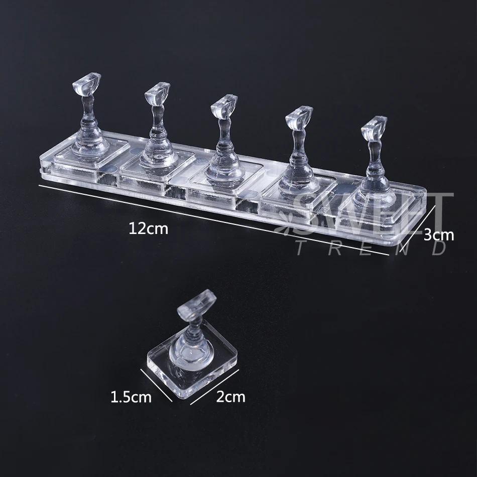 Acrylic Nail Display and Manicure Practice Stand Set