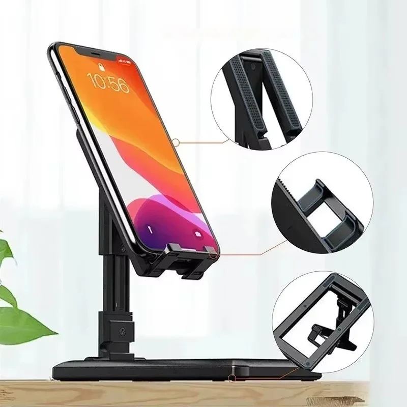 Compact Foldable Phone and Tablet Stand - Adjustable Portable Holder